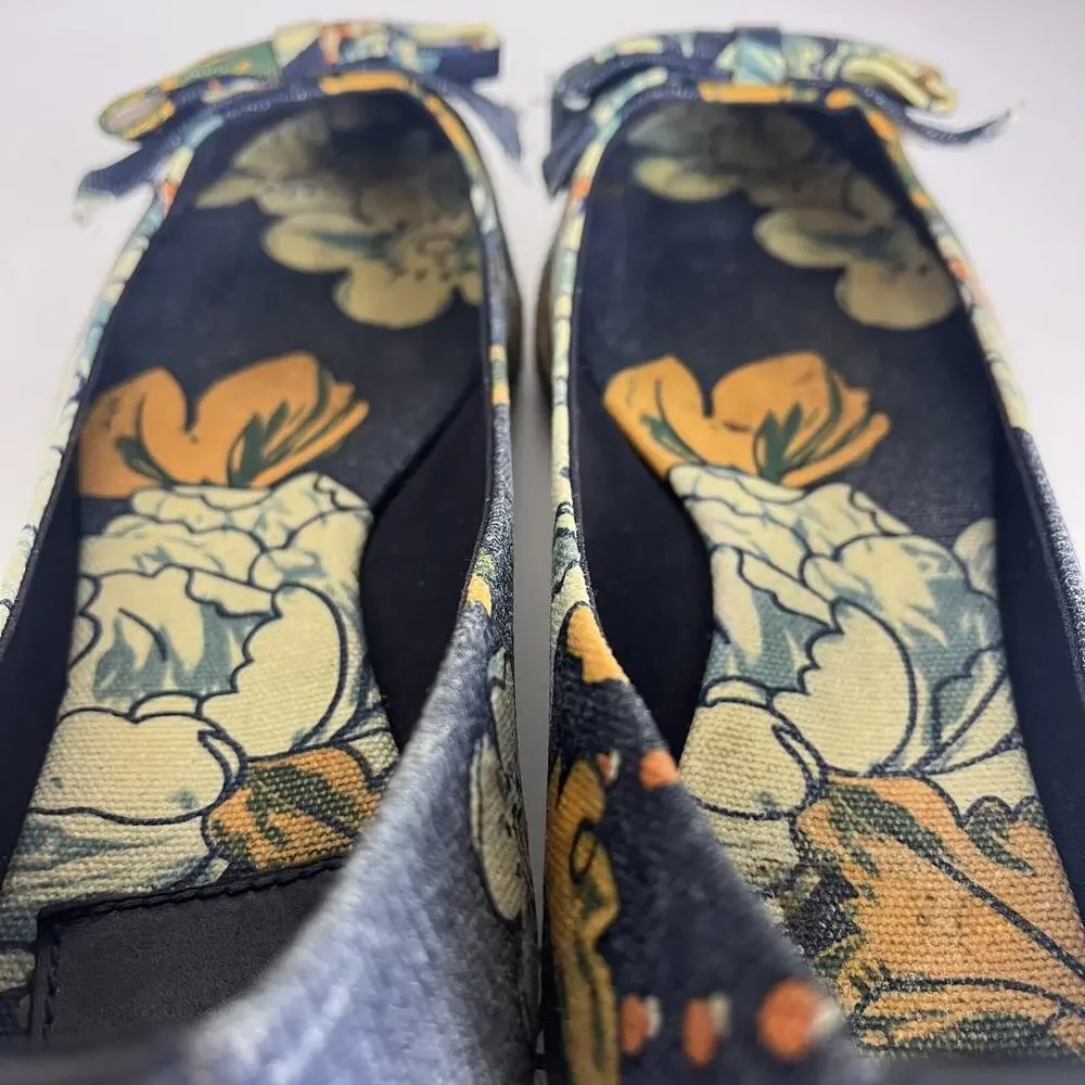 Tory Burch printed canvas